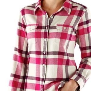 Patagonia Fjord Flannel Shirt - Pink Size 6